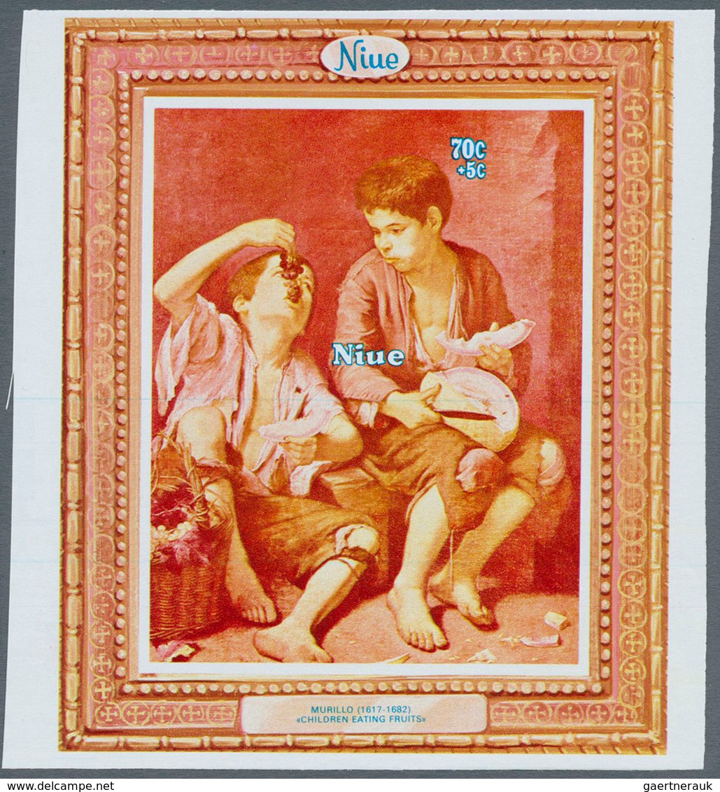 Thematik: Kinder / Children: 1979, NIUE: International Year Of Child Complete Set Of Four Miniature - Autres & Non Classés