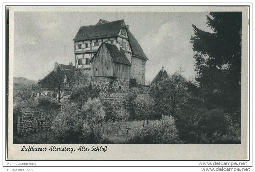 72213 Altensteig - Altes Schloss - Altensteig