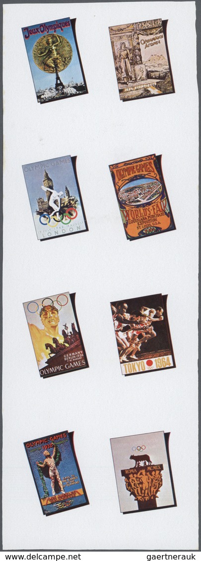 Thematik: Olympische Spiele / olympic games: 1984, OLYMPIC SUMMER GAMES LOS ANGELES '84, Olympic Pos