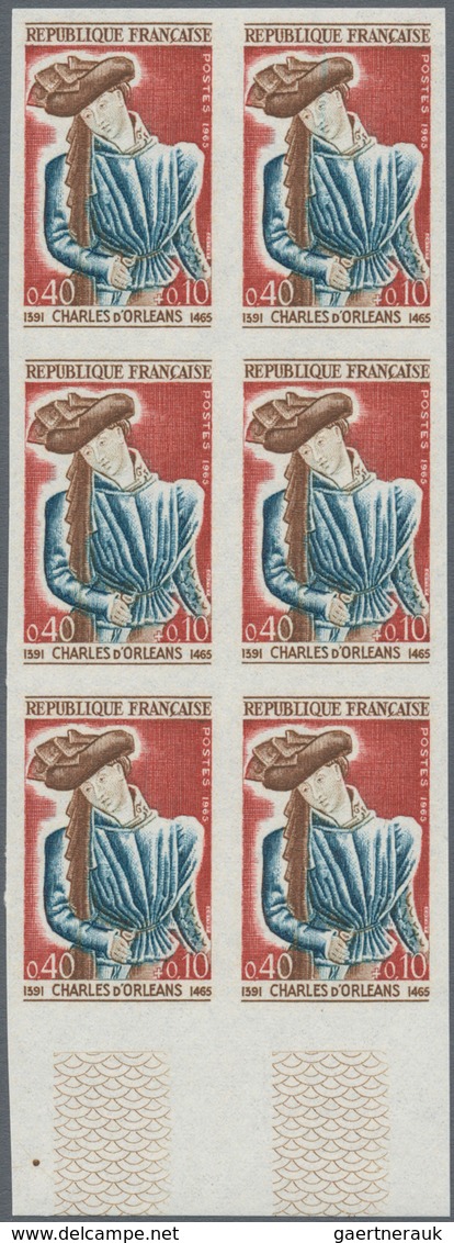 Thematik: Persönlichkeiten / Personalities: 1965, FRANCE: Prominent Persons Complete Set Of Four 0.3 - Sonstige & Ohne Zuordnung