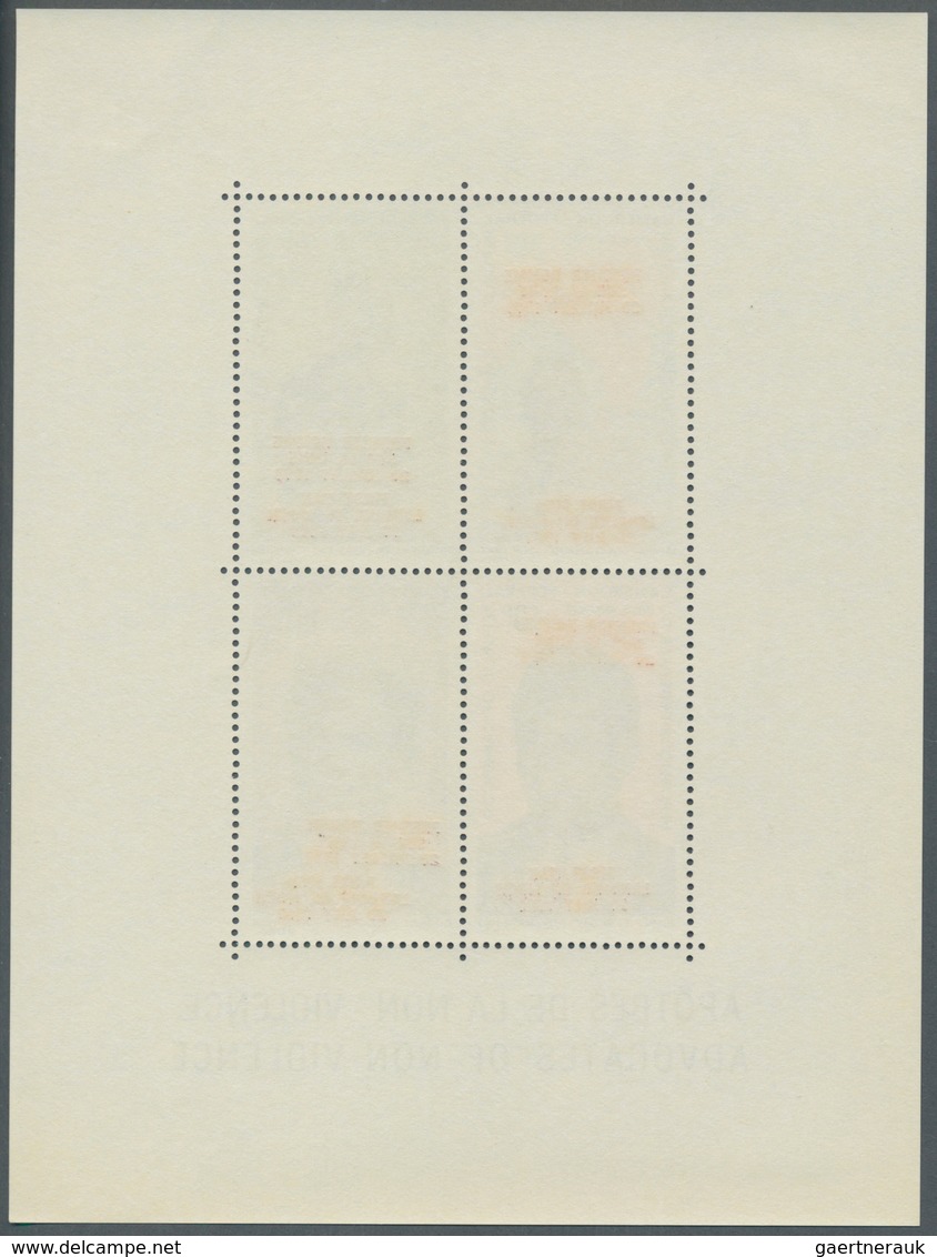 Thematik: Raumfahrt / Astronautics: 1969, KAMERUN: Prominent Persons (Mahatma Gandhi, Martin Luther - Sonstige & Ohne Zuordnung