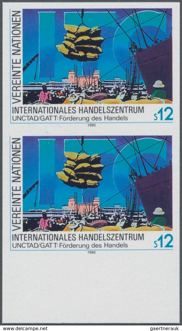 Thematik: Schiffe-Hafenstädte / Ships-harbours: 1990, UN VIENNA: International Trading Centre ITC 12 - Ohne Zuordnung