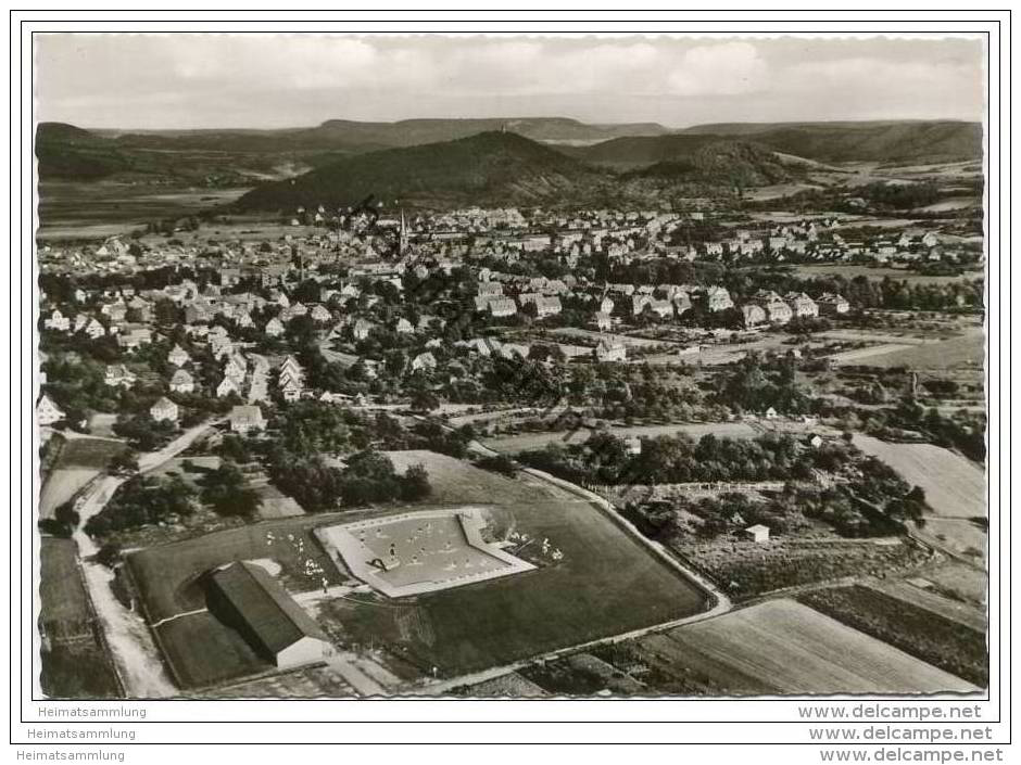 Eschwege - Luftaufnahme - Foto-AK Grossformat 60er Jahre - Eschwege