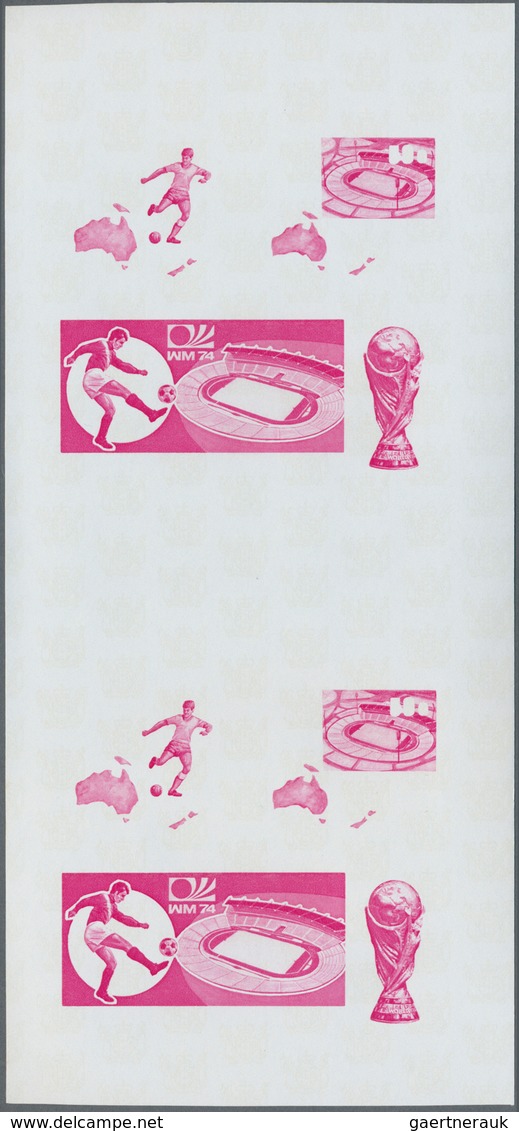 Thematik: Sport-Fußball / Sport-soccer, Football: 1974, SOCCER WORLD CUP CHAMPIONSHIP MUNICH '74 - 8 - Other & Unclassified