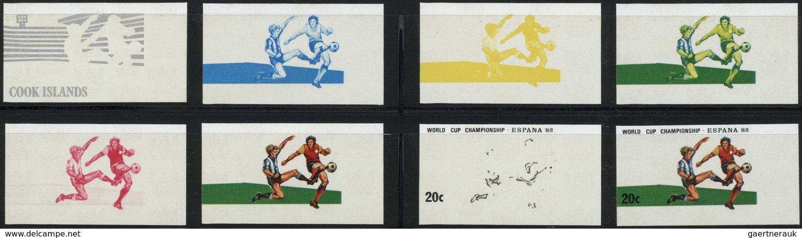 Thematik: Sport-Fußball / Sport-soccer, Football: 1981, SOCCER WORLD CUP CHAMPIONSHIP ESPANA '82 - 6 - Other & Unclassified