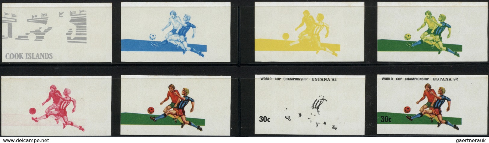 Thematik: Sport-Fußball / Sport-soccer, Football: 1981, SOCCER WORLD CUP CHAMPIONSHIP ESPANA '82 - 6 - Other & Unclassified