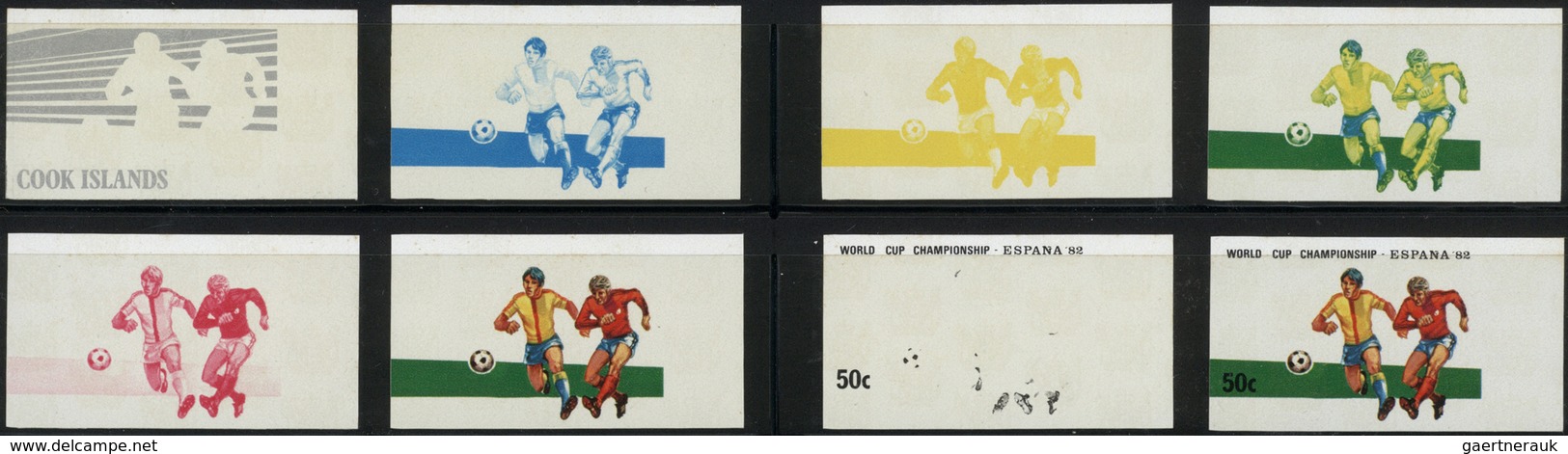 Thematik: Sport-Fußball / sport-soccer, football: 1981, SOCCER WORLD CUP CHAMPIONSHIP ESPANA '82 - 6