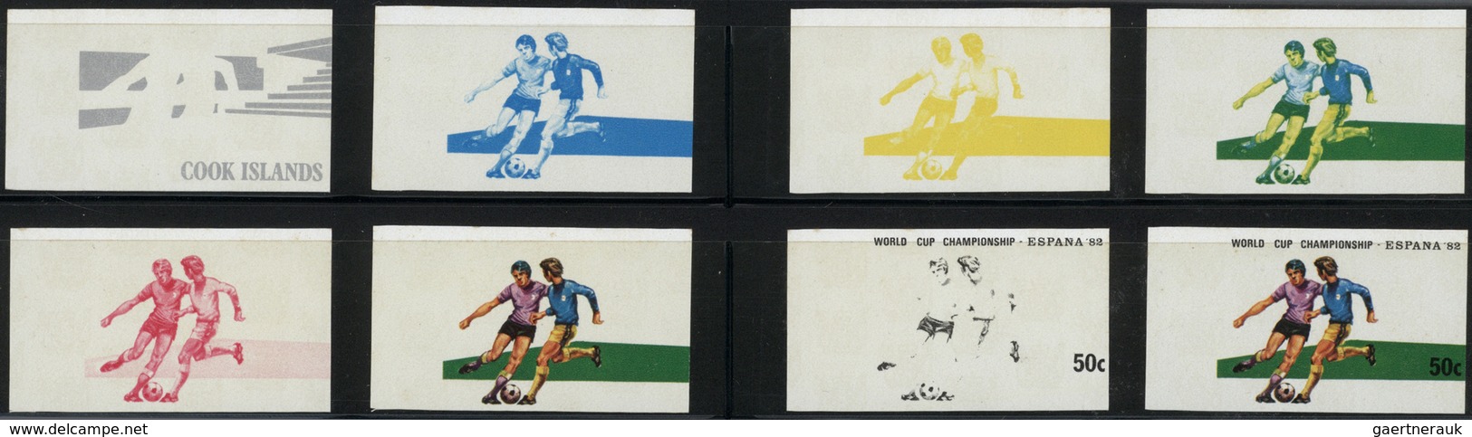 Thematik: Sport-Fußball / sport-soccer, football: 1981, SOCCER WORLD CUP CHAMPIONSHIP ESPANA '82 - 6