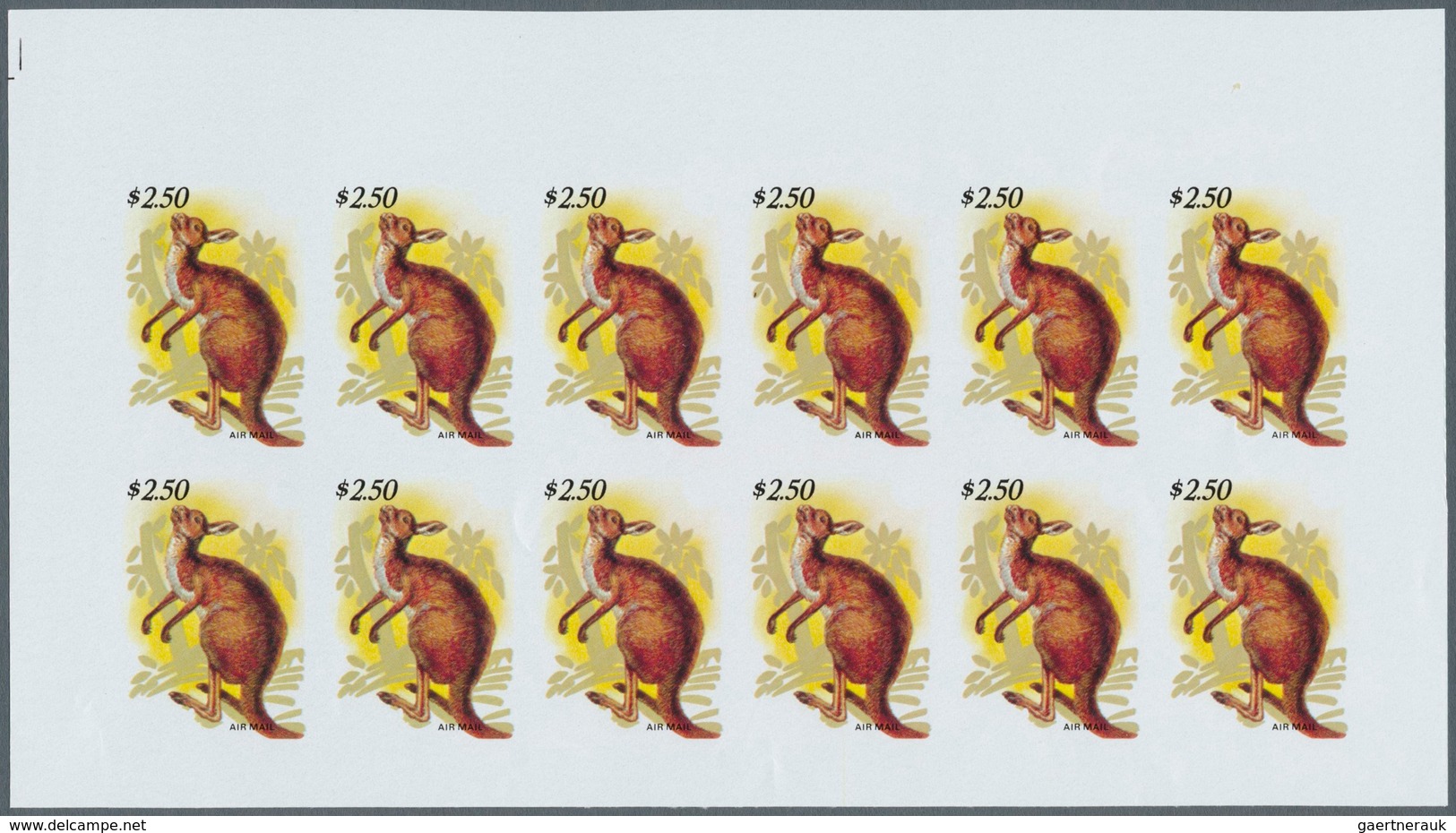 Thematik: Tiere- Exotische Tiere / Animals-exotic Animals: 1984, NIUE: Stamp Exhibition Ausipex Thre - Autres & Non Classés