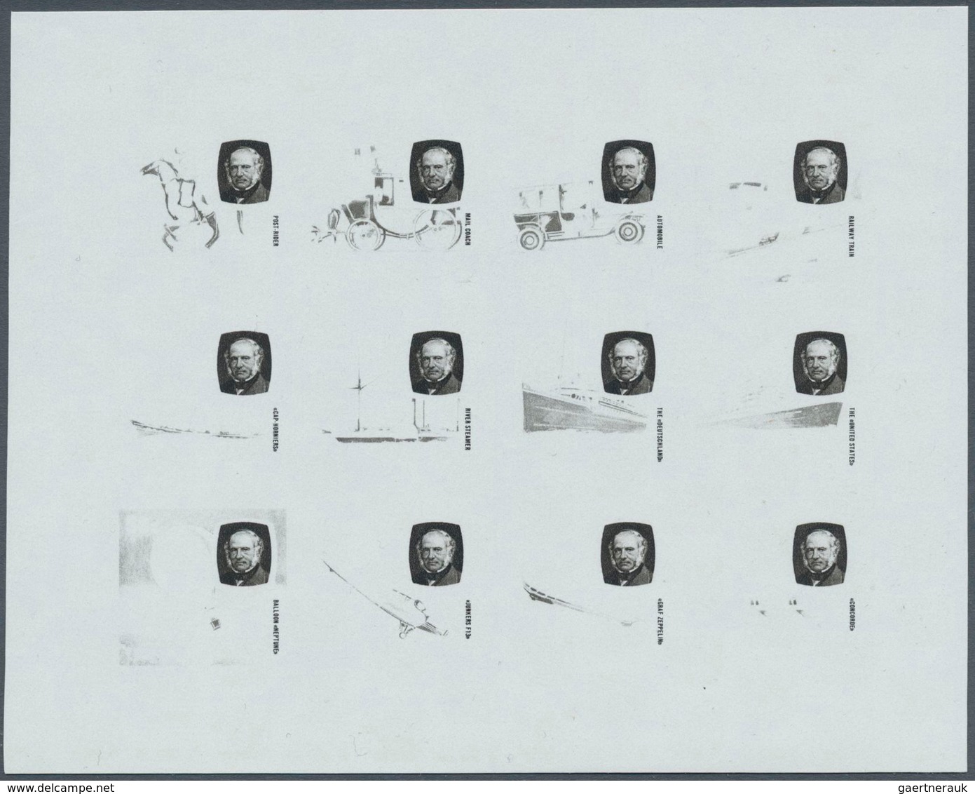 Thematik: Verkehr / Traffic: 1978, COOK ISLANDS: Centenary Of The Death Of Rowland Hill Miniature Sh - Autres & Non Classés