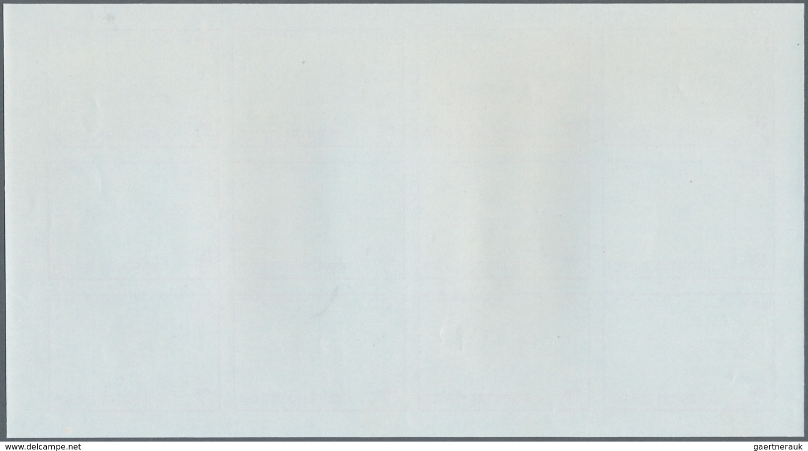 Thematik: WWF: 1989, Birds/pomarea Dimidiata - 2 Items; Progressive Plate Proofs In Miniature Sheets - Sonstige & Ohne Zuordnung