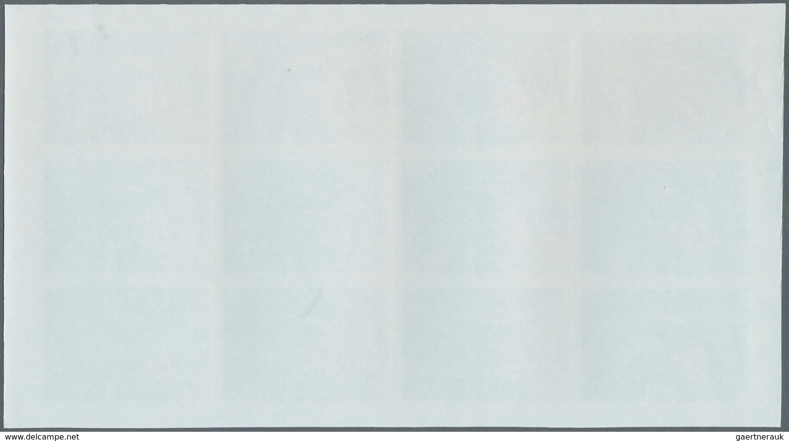 Thematik: WWF: 1989, Birds/pomarea Dimidiata - 2 Items; Progressive Plate Proofs In Miniature Sheets - Autres & Non Classés