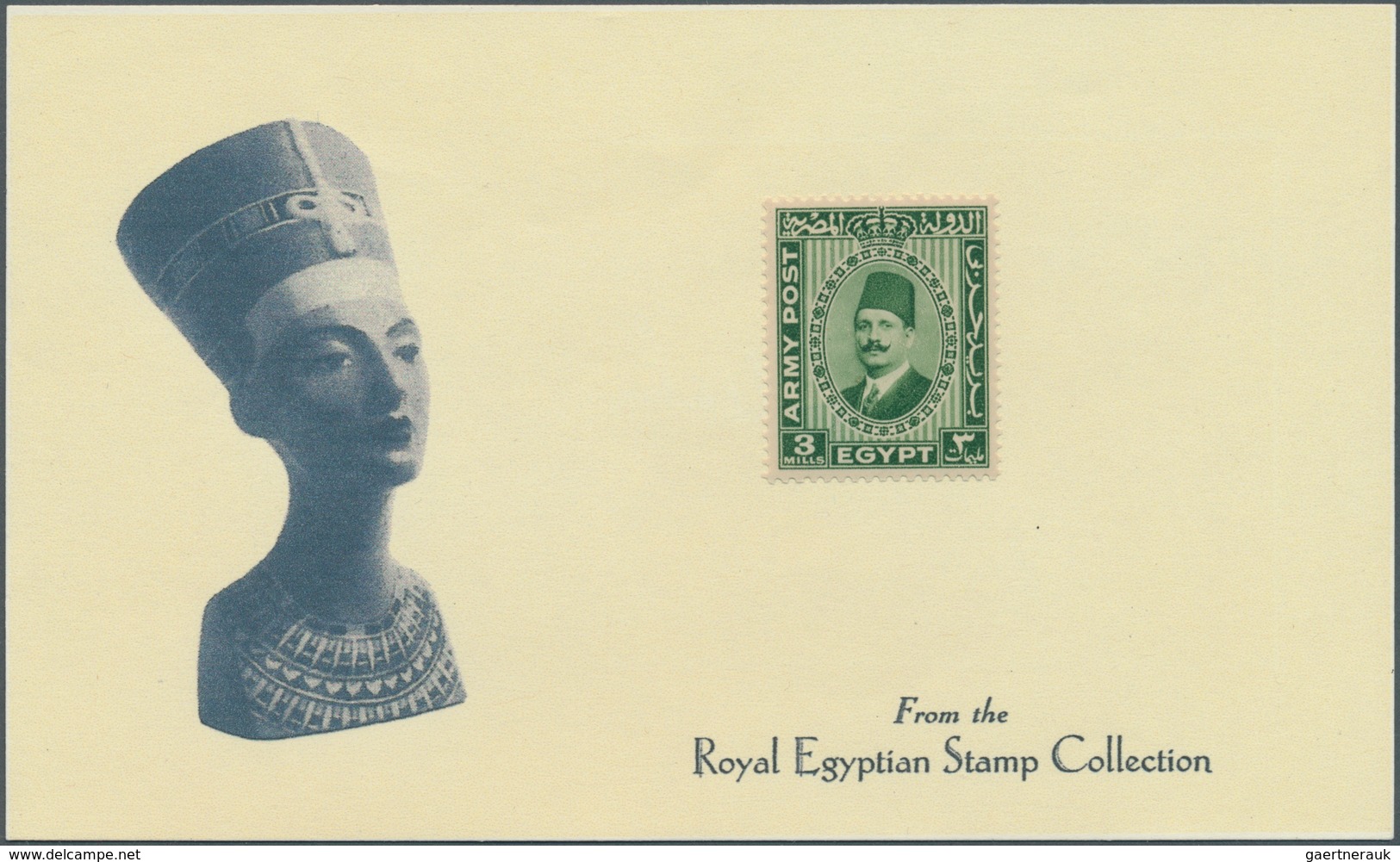 Ägypten - Militärpostmarken: 1939 British Forces King Farouk 3m. And 10m. Both Royal Misperforated, - Sonstige & Ohne Zuordnung