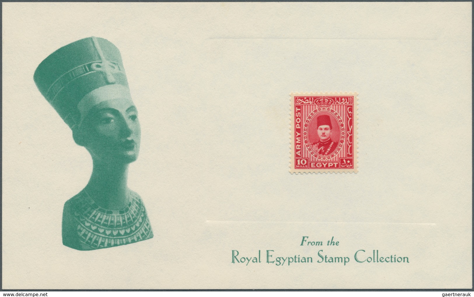 Ägypten - Militärpostmarken: 1939 British Forces King Farouk 3m. And 10m. Both Royal Misperforated, - Sonstige & Ohne Zuordnung