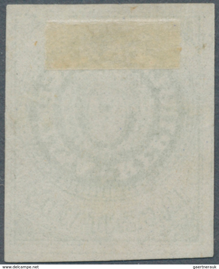 Argentinien: 1862 10c. Yellow-green, No Accent, Intermediate Impression, Unused Without Gum, Fresh C - Autres & Non Classés