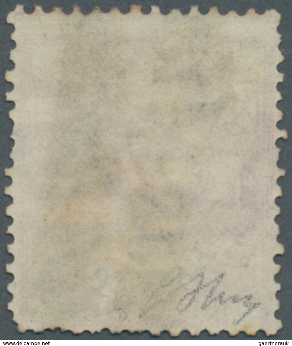 Argentinien - Stempel: 1874, Italy Post Offices Abroad: 40 C Rose, Used With Large Part Of Manuscrip - Autres & Non Classés