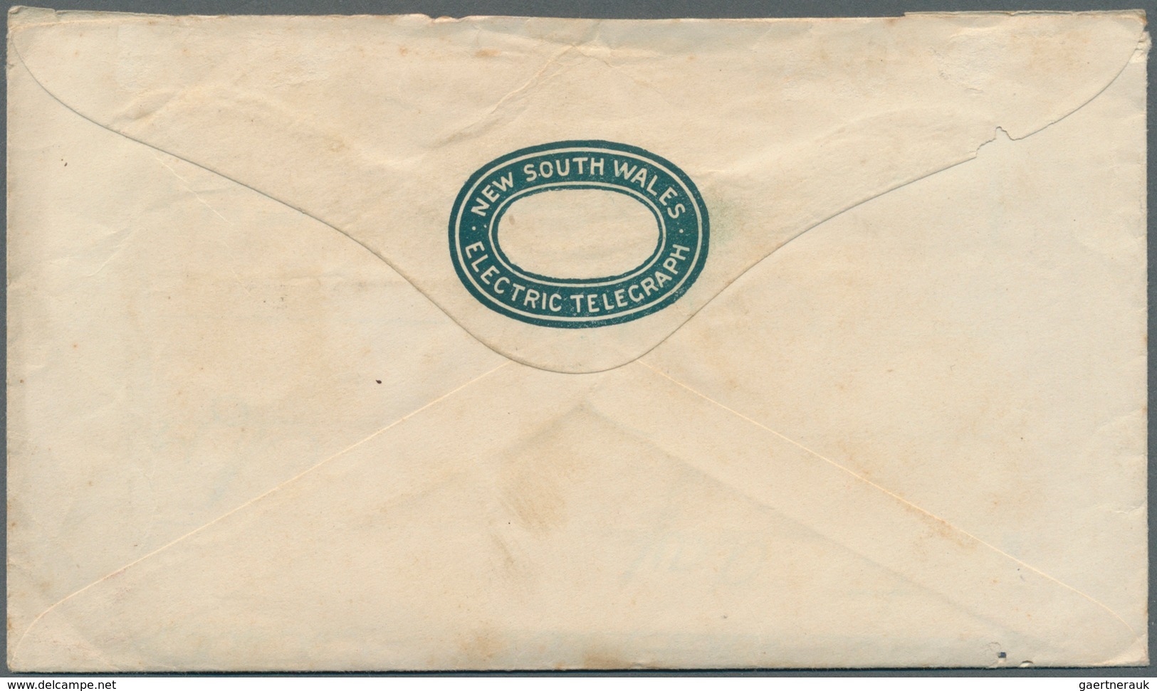 Neusüdwales: 1904/1917, Group With 3 Preprinted Telegram Envelopes: One With Red Printing And Telegr - Lettres & Documents