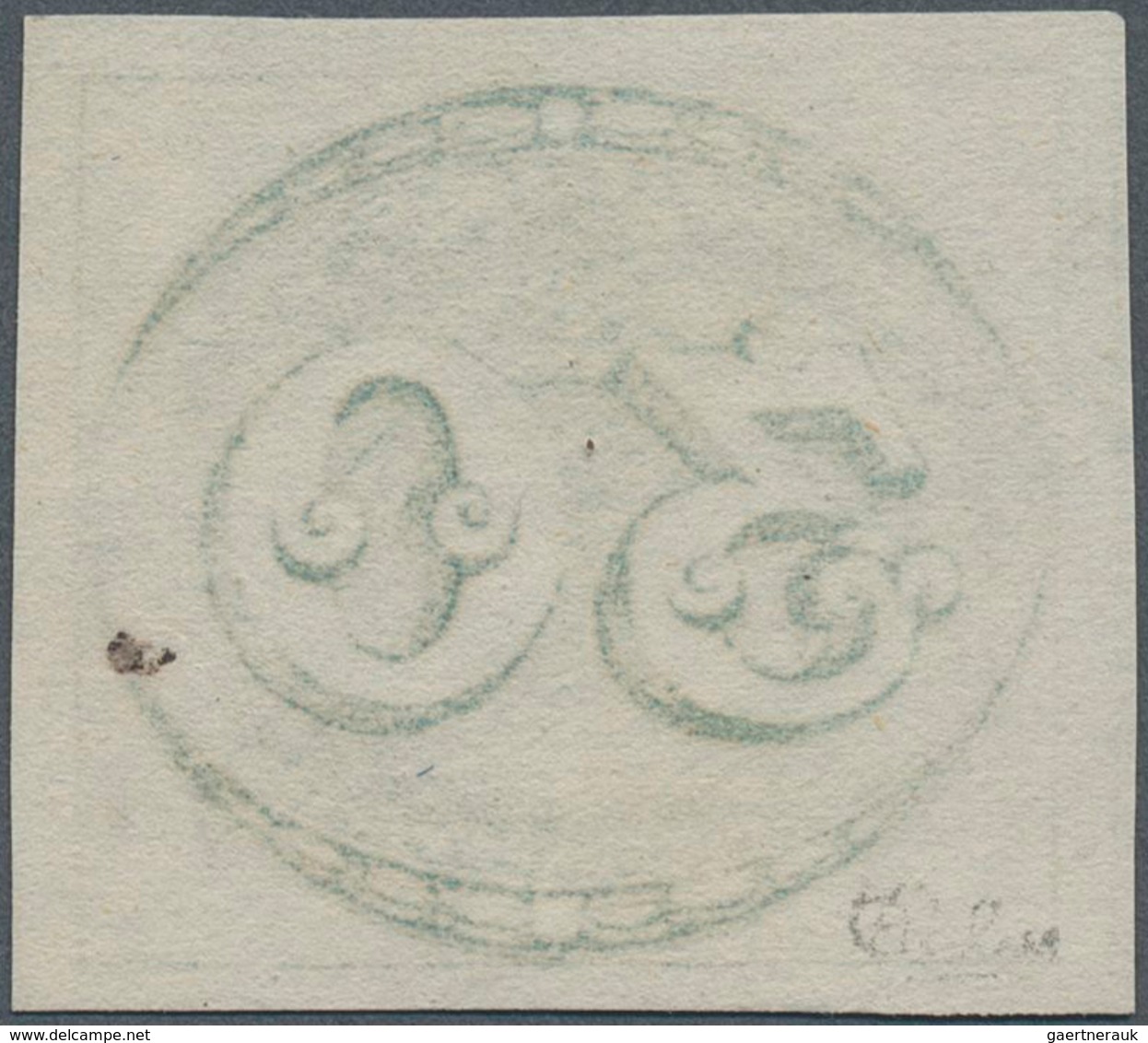 Brasilien: 1843, 30r. Black, Fresh Colour, Left Marginal Copy With Good Margins All Around, Vertical - Neufs