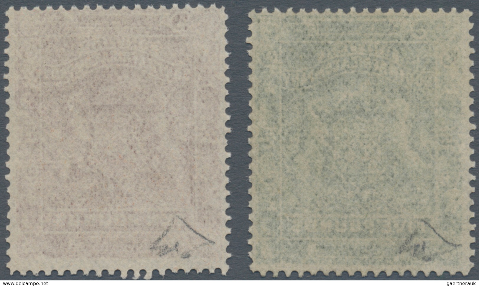 Britische Südafrika-Gesellschaft: 1892, Coat Of Arms £5 Sage-green And £10 Brown Both Unused Without - Non Classés