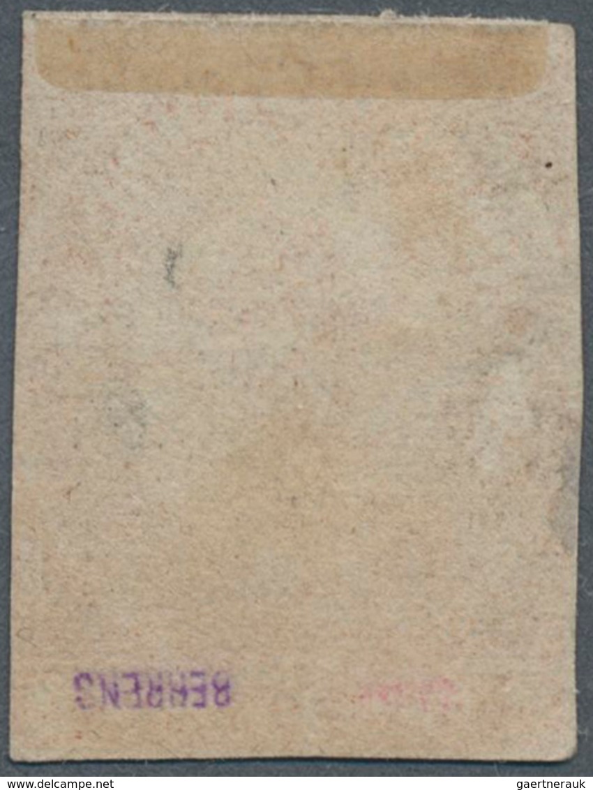 Neufundland: 1857-64 2d. Scarlet-vermilion On Thick Machine-made Paper With A Distinct Mesh, No Wmk, - 1857-1861