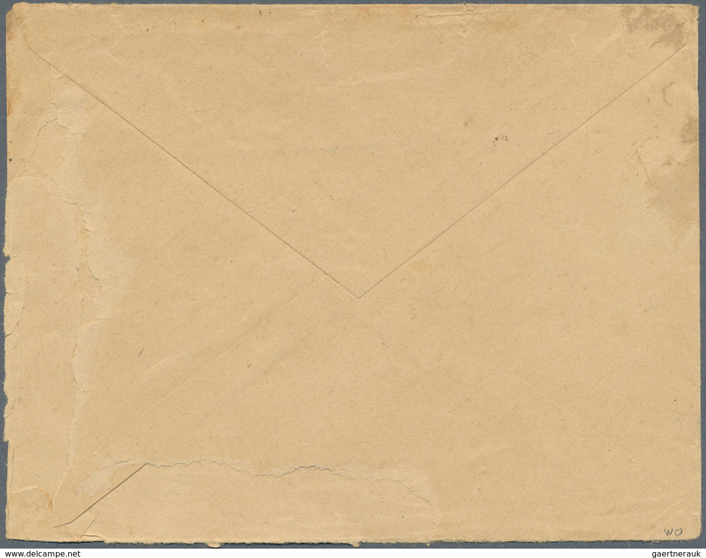 Französisch-Guinea: 1898. Stampless Envelope (faults) Written From Timbo, French Guinee Addressed To - Otros & Sin Clasificación
