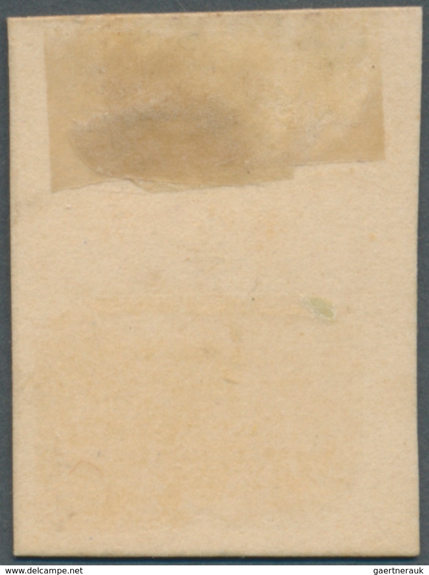 Kolumbien: 1904, 10 C. Violet Type I, Imperforated Proof On Cardboard Paper, Scarce - Kolumbien