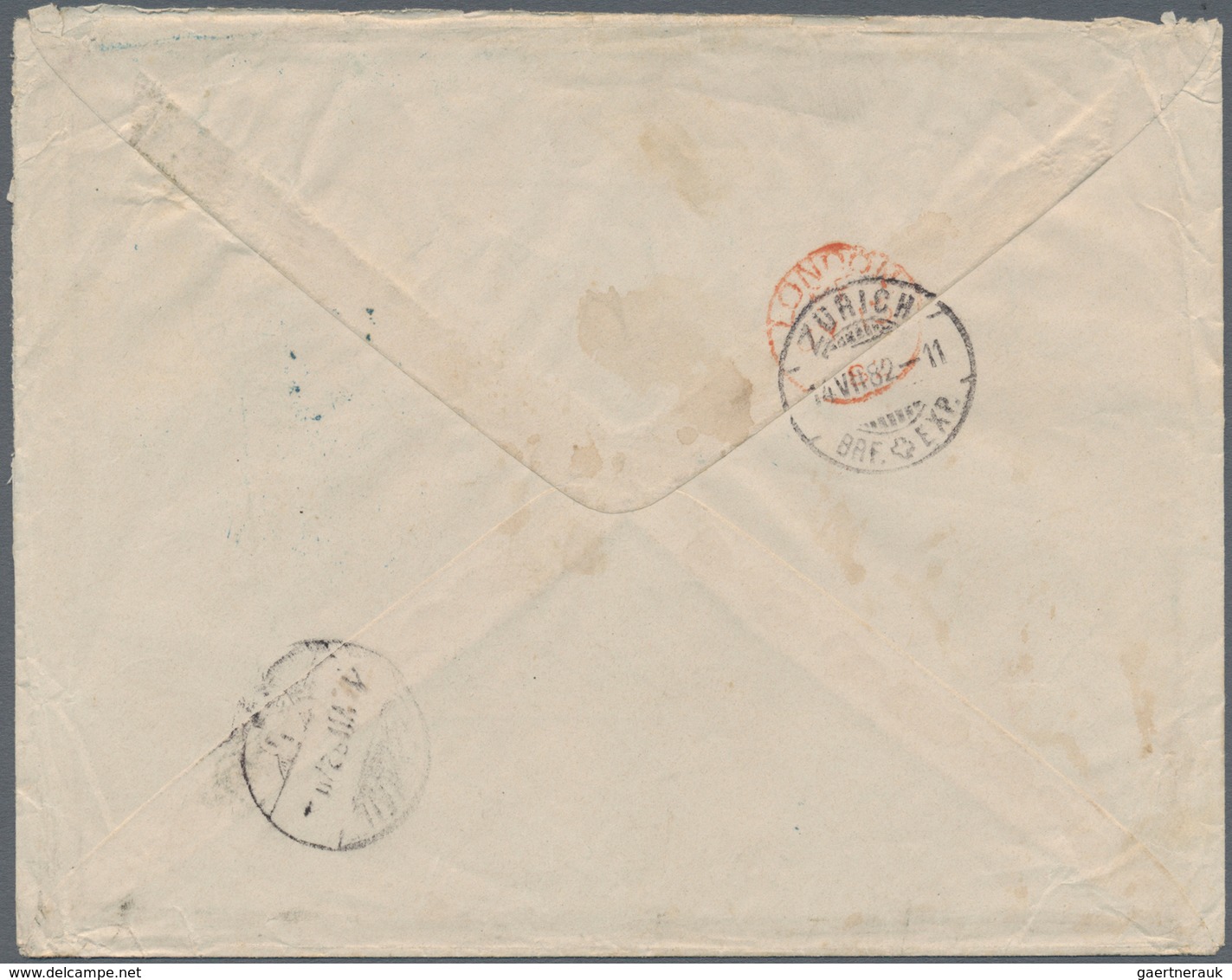 El Salvador: 1881/1882. Lot Of 3 Letters, Each With 1c And 10c Emblem Combination Franking And Cance - El Salvador