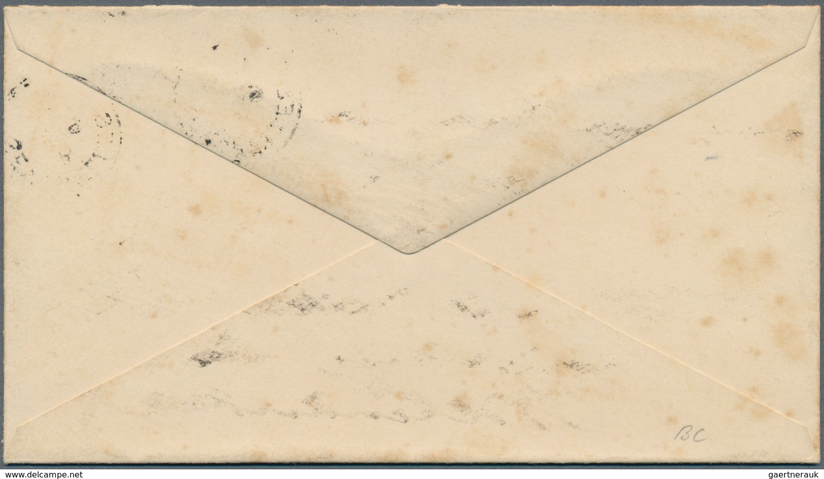 Seychellen: 1901, Stationery Envelope 15 C. Blue Sent From "SEYCHELLES A JY 9 01" To Kiel, Germany, - Seychelles (...-1976)