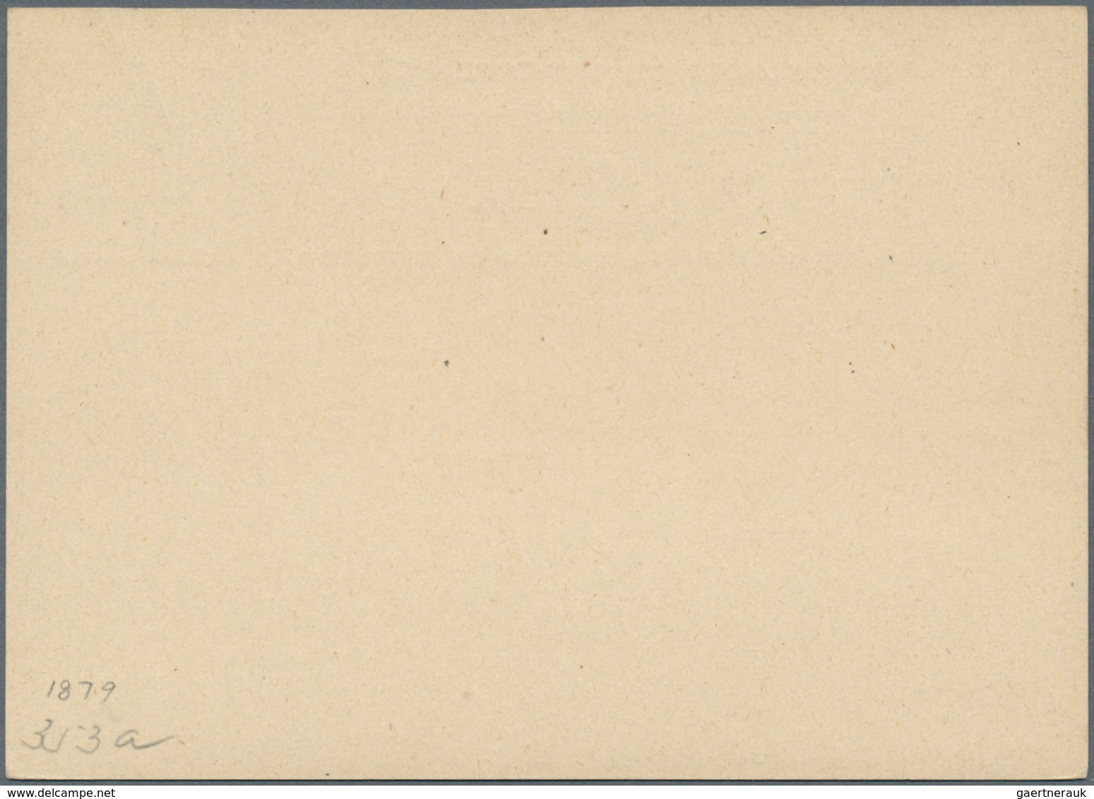 Trinidad Und Tobago: 1879, Stationery Card Very Rare PROOF Victoria 1 1/2 D In Black Instead Of Red- - Trinidad & Tobago (1962-...)