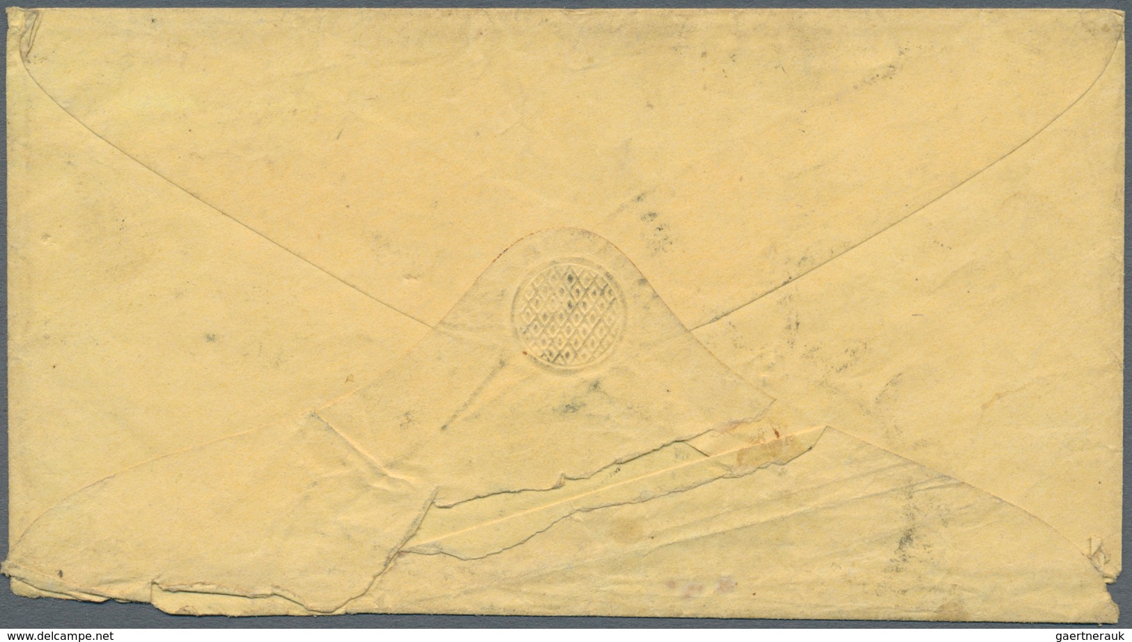 Vereinigte Staaten Von Amerika - Stampless Covers: 1863, Cover With Postmark "HELD FOR POSTAGE" And - …-1845 Vorphilatelie