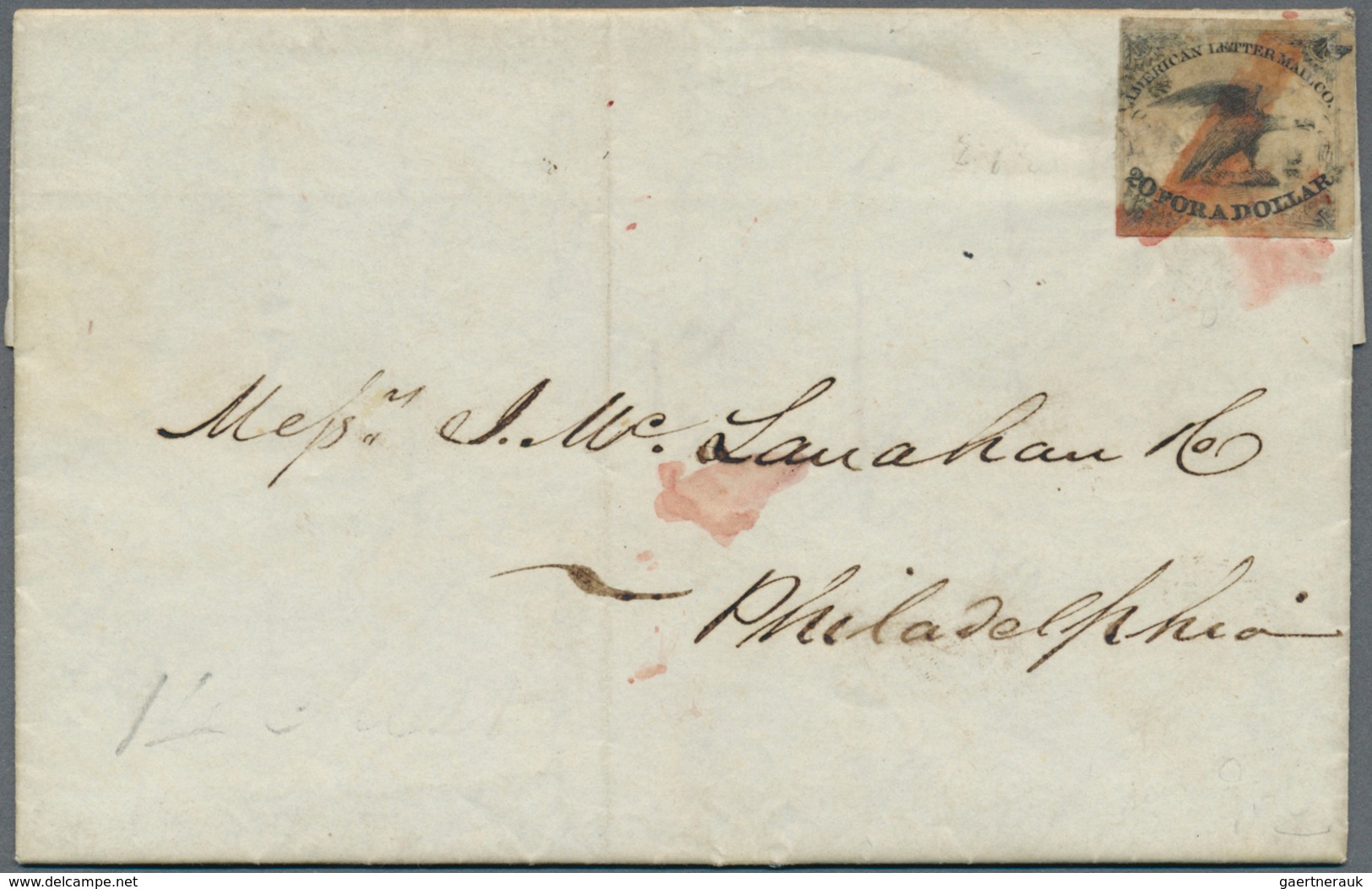 Vereinigte Staaten Von Amerika - Lokalausgaben + Carriers Stamps: PHILADELPHIA American Letter Mail - Postes Locales