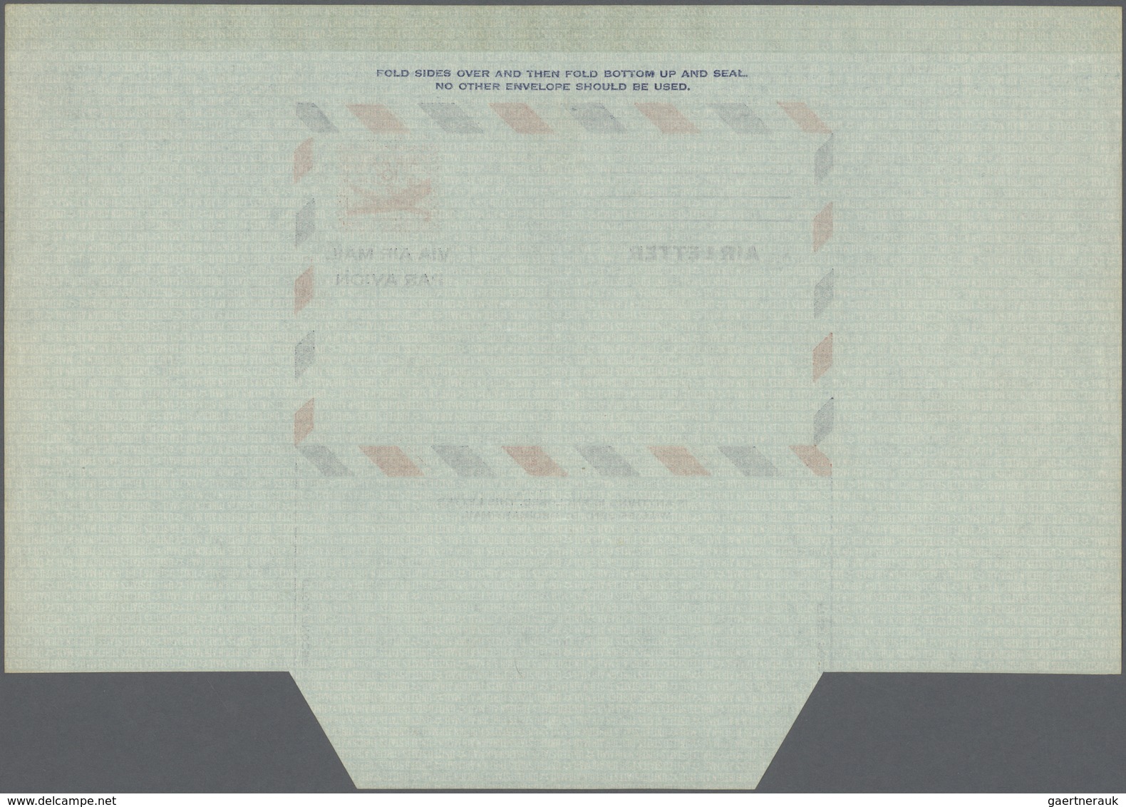 Vereinigte Staaten Von Amerika - Ganzsachen: 1947-55 Aerogrammes: Two Air Letter Sheets Of First Des - Autres & Non Classés