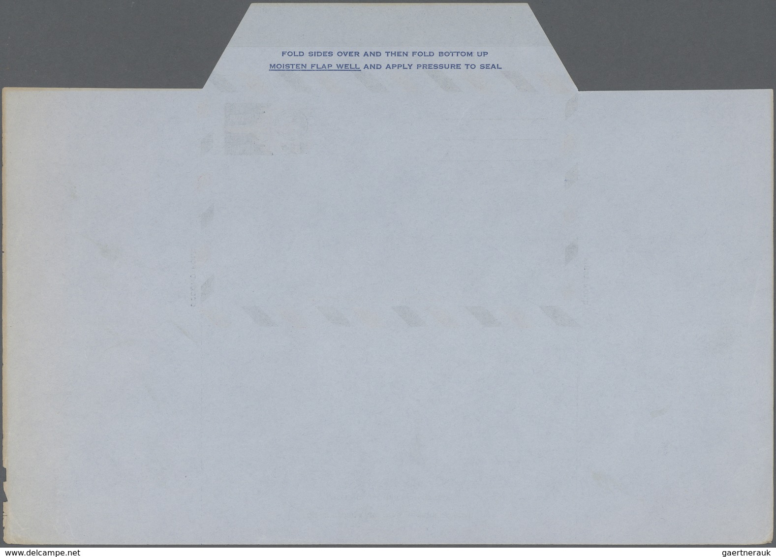 Vereinigte Staaten Von Amerika - Ganzsachen: 1961 Aerogramme: Air Letter Sheet 11c., With Variety "C - Autres & Non Classés