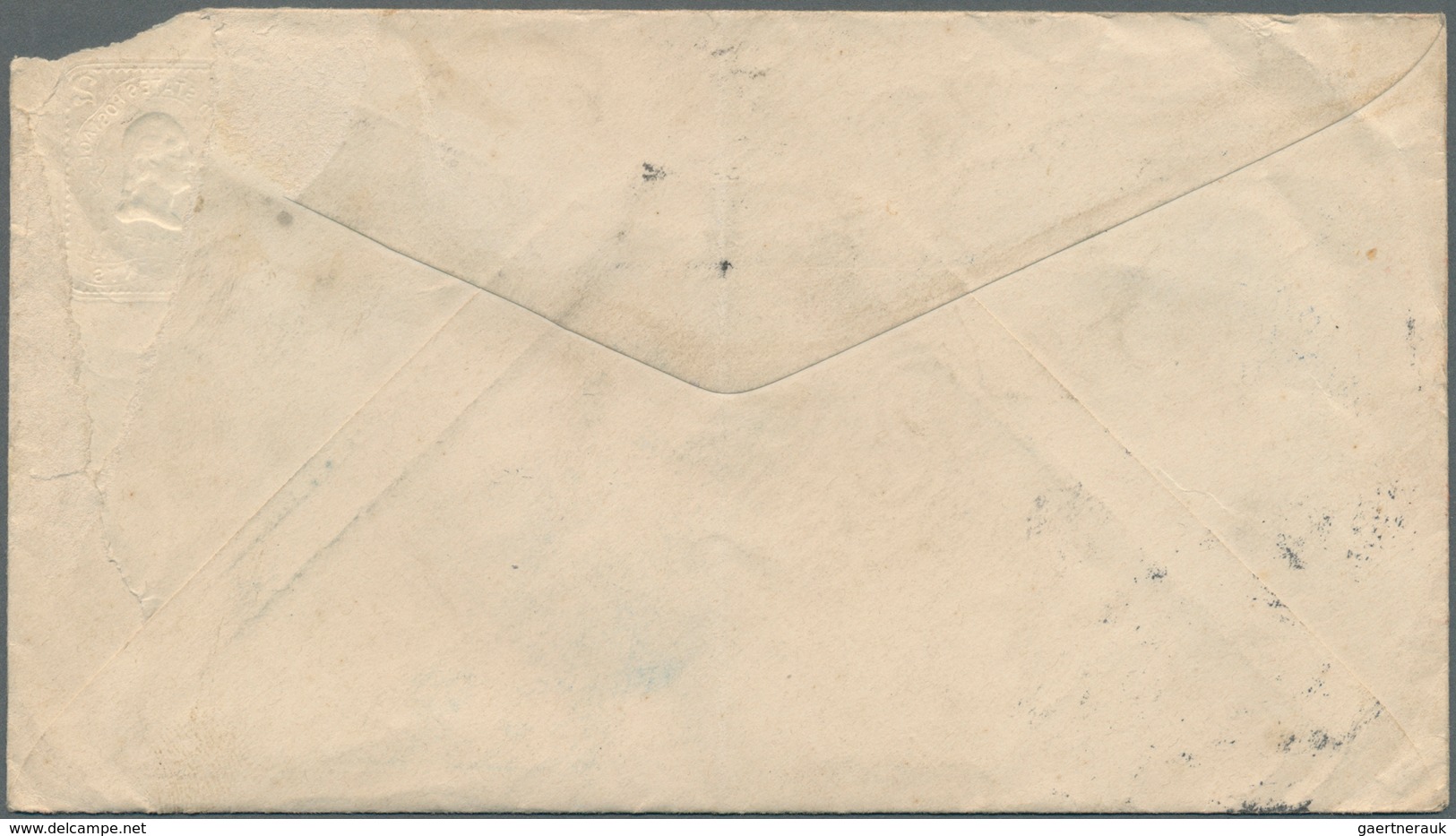 Vereinigte Staaten von Amerika - Besonderheiten: 1890/1904. Lot of 7 covers/postcard bearing some at