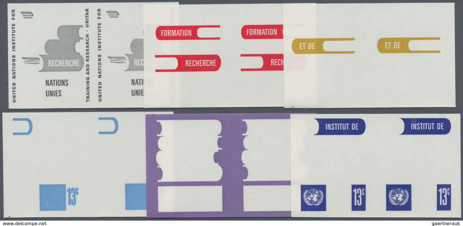 Vereinte Nationen - New York: 1968, UN Institute For Training And Research (UNITAR) 13c. 'Books And - Sonstige & Ohne Zuordnung