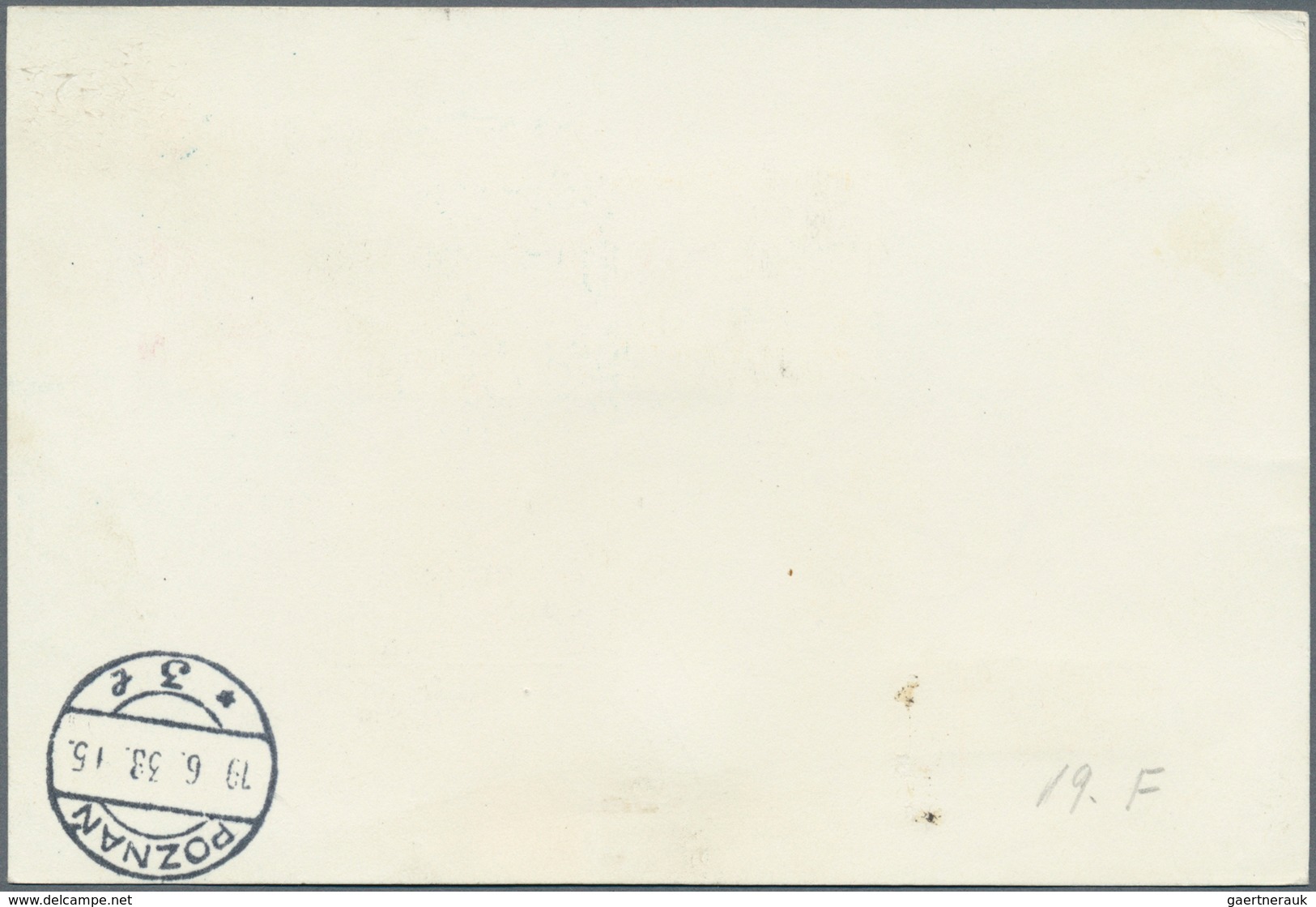 Ballonpost: 1938, 16.VI., Poland, complete set of six balloon cards/cover: balloons "Sanok", "Mościc