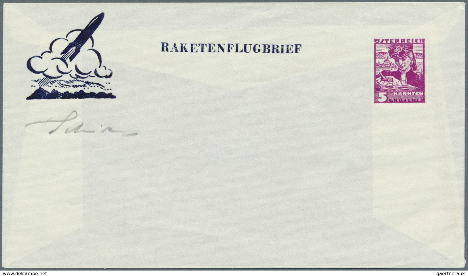 Raketenpost: 1935, Österreich: Schmiedl, Notverordnungs-Rakete N1, 3 Verschiedene Privat-GA-Umschläg - Autres & Non Classés