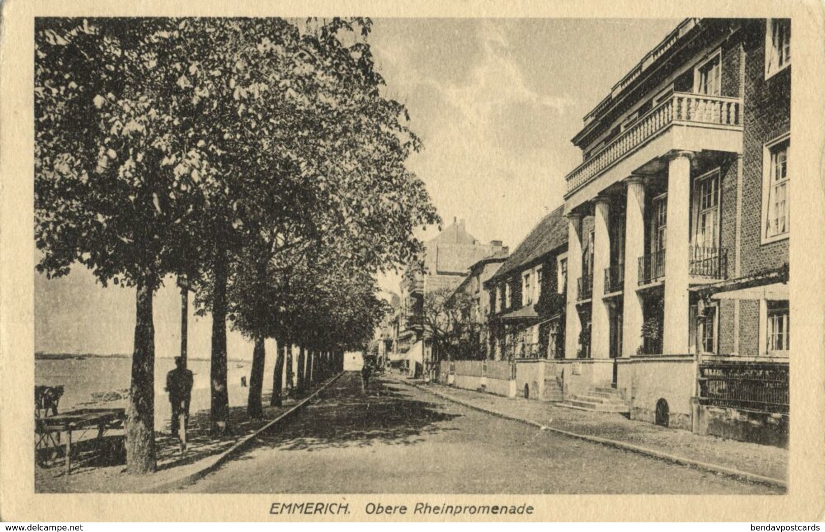 EMMERICH, Obere Rheinpromenade (1910s) AK - Emmerich