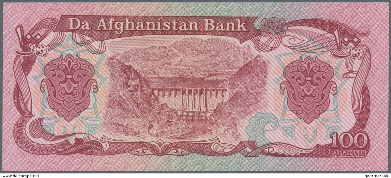 Afghanistan: set of 18 banknotes containing the following Pick numbers: 8, 22, 28, 37, 38, 49, 50, 5