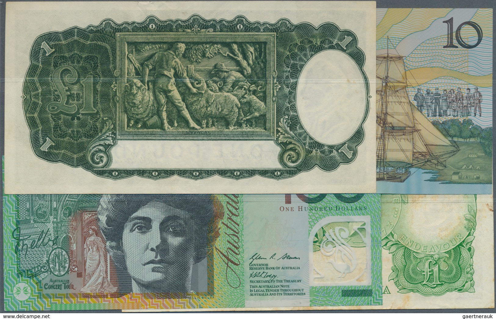 Australia / Australien: Lot Of 17 Different Banknotes From Different Series And With Different Issue - Otros & Sin Clasificación