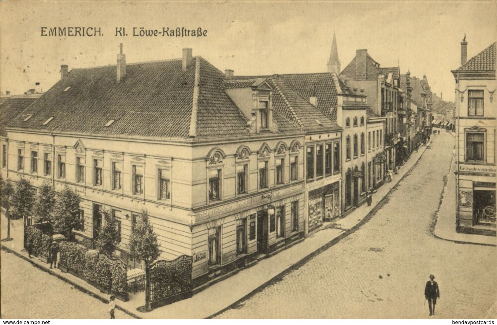 EMMERICH, Kl. Löwe-Kasstrasse (1910s) AK - Emmerich