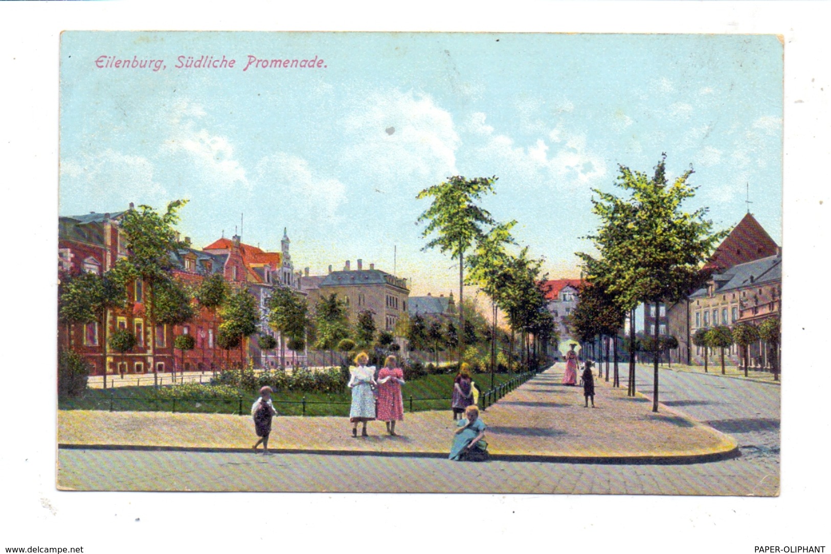 0-7280 EILENBURG, Südliche Promenade, 1917 - Eilenburg