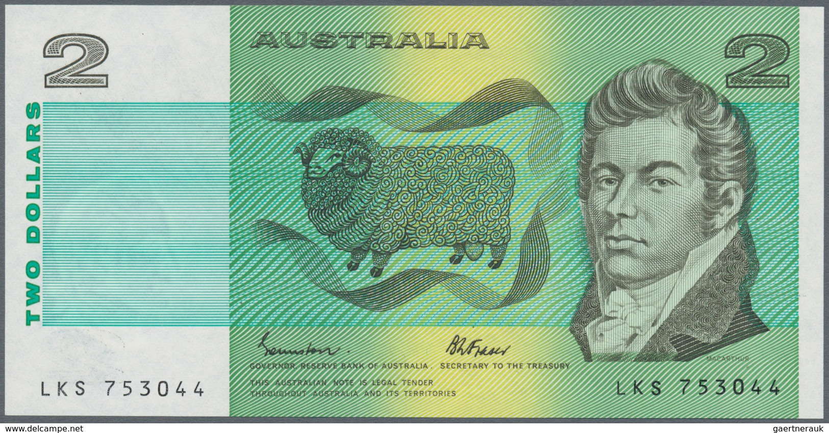 Australia / Australien: set of 25 banknotes containing 1 Pound portrait QEII P. 30, 2x 1 Dollar P. 3