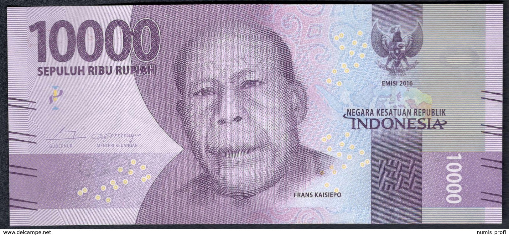 Indonesia - 10000 Rupiah 2016 - P-157 - Indonésie