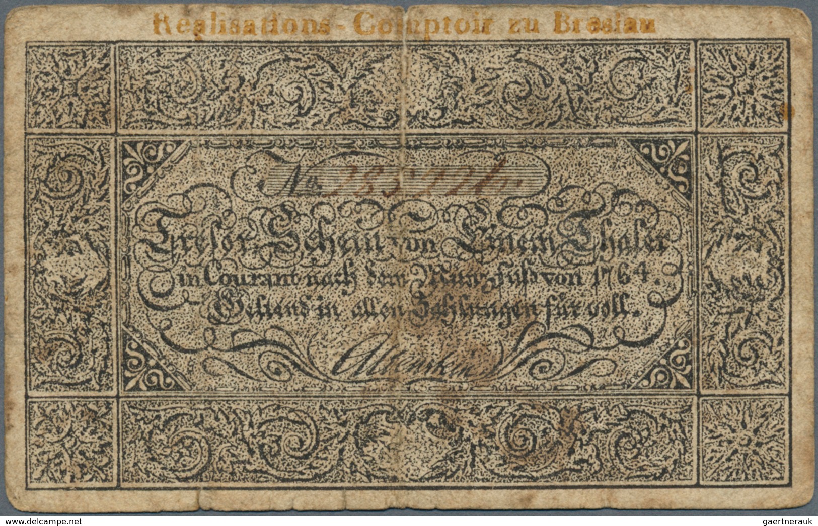 Deutschland - Altdeutsche Staaten: Königreich Preußen 1 Taler 1809, Comptoir Zu Breslau PR A207 / Pi - [ 1] …-1871 : Stati Tedeschi