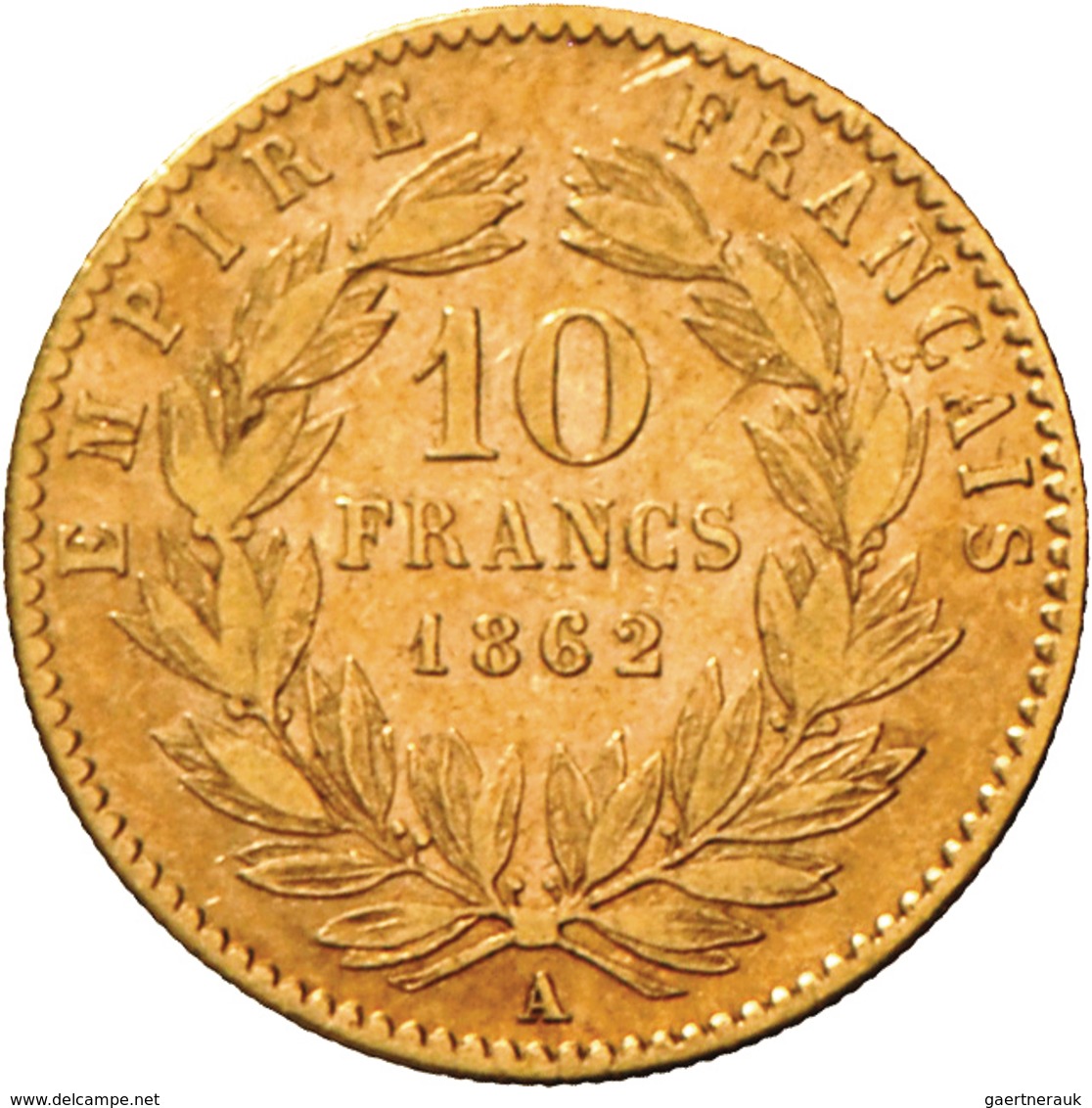 Frankreich - Anlagegold: Lot 3 Verschiedene 10 Francs Goldmünzen: 1862 A / 1899 A / 1914. Je 3,22 G, - Andere & Zonder Classificatie