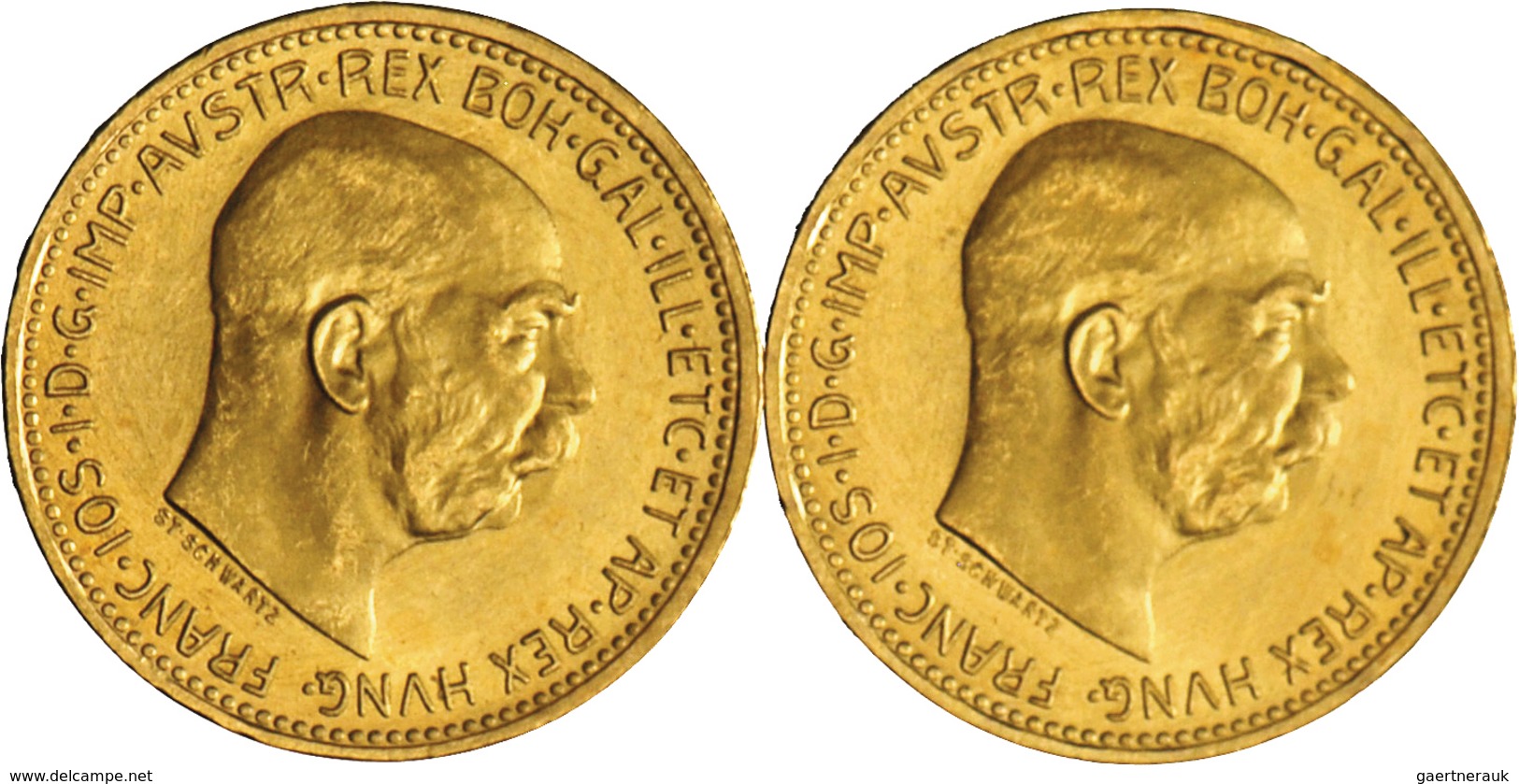 Österreich - Anlagegold: Franz Joseph I. 1848-1916: 4 X 20 Kronen 1915 (NP), KM# 2818, Friedberg 509 - Oostenrijk