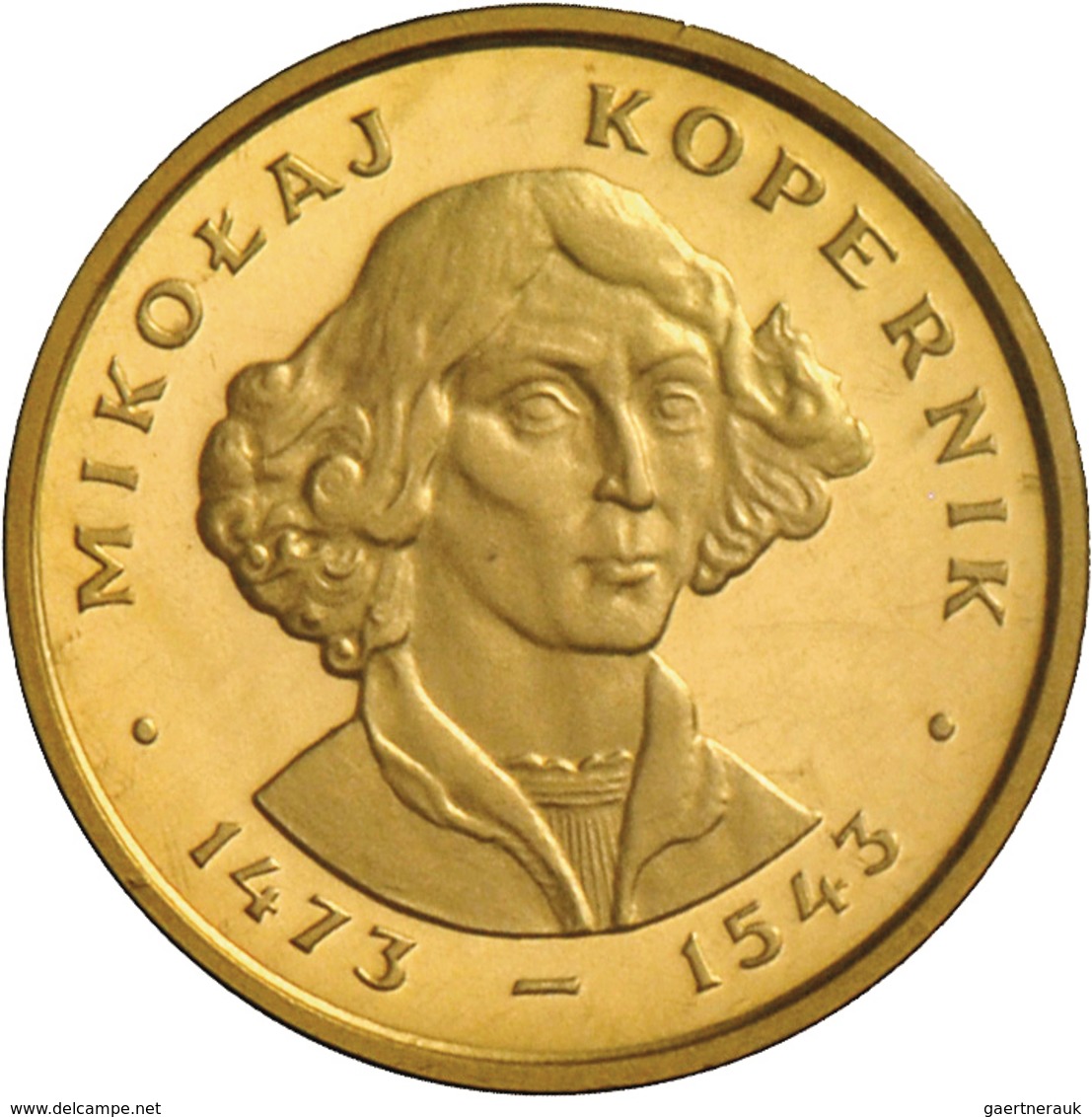 Polen - Anlagegold: 2000 Zlotych 1979, Lot 2 Goldmünzen: Mikolaj Kopernik, KM# Y106, 8,0 G, 900/1000 - Polen