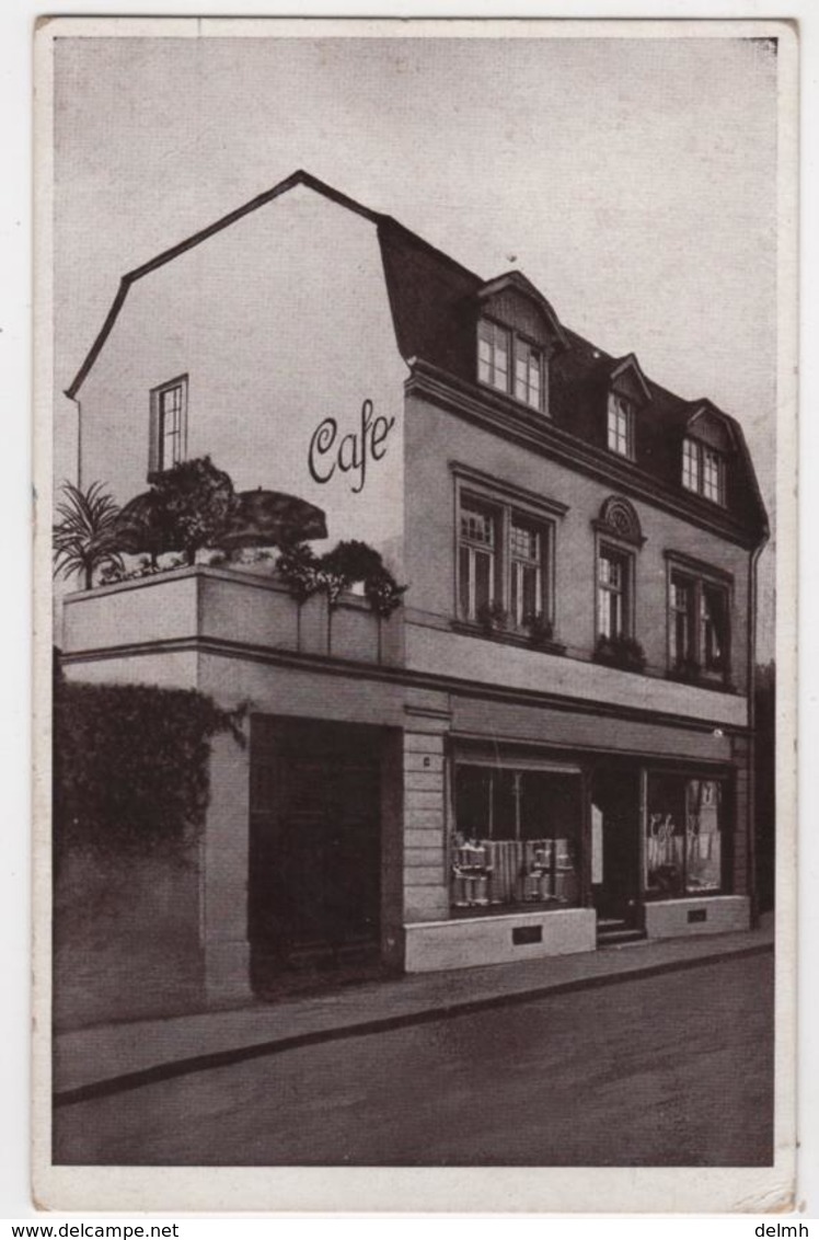 GERMANY Café Kaffee Konditorei Josef Ludwig Karthaus Bez TRIER Adolf Hitlerstrasse 9 - Caffé