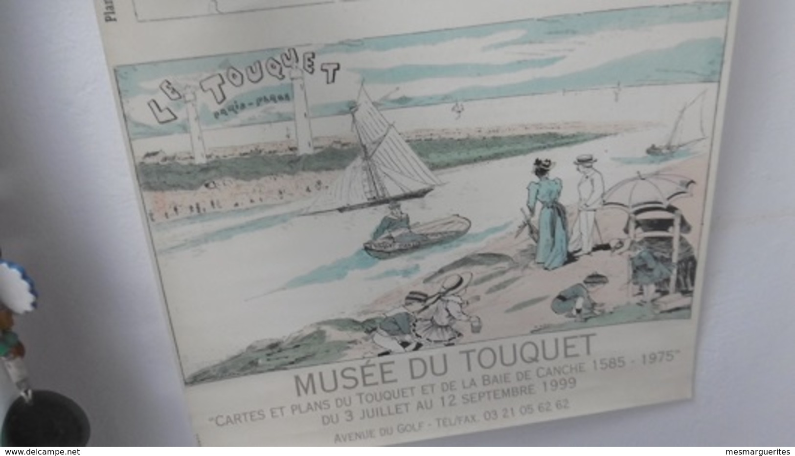 Reproduction D'affiche Ancienne Du Musée Touquet - Sports